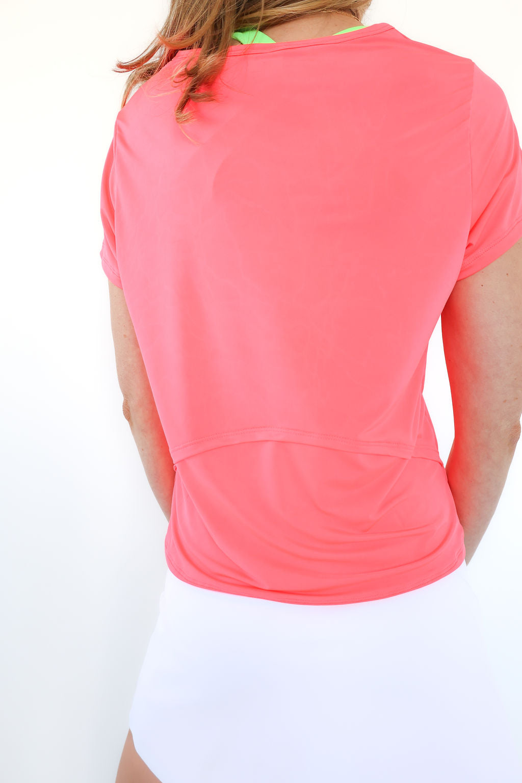 Baseline Tee - Coral