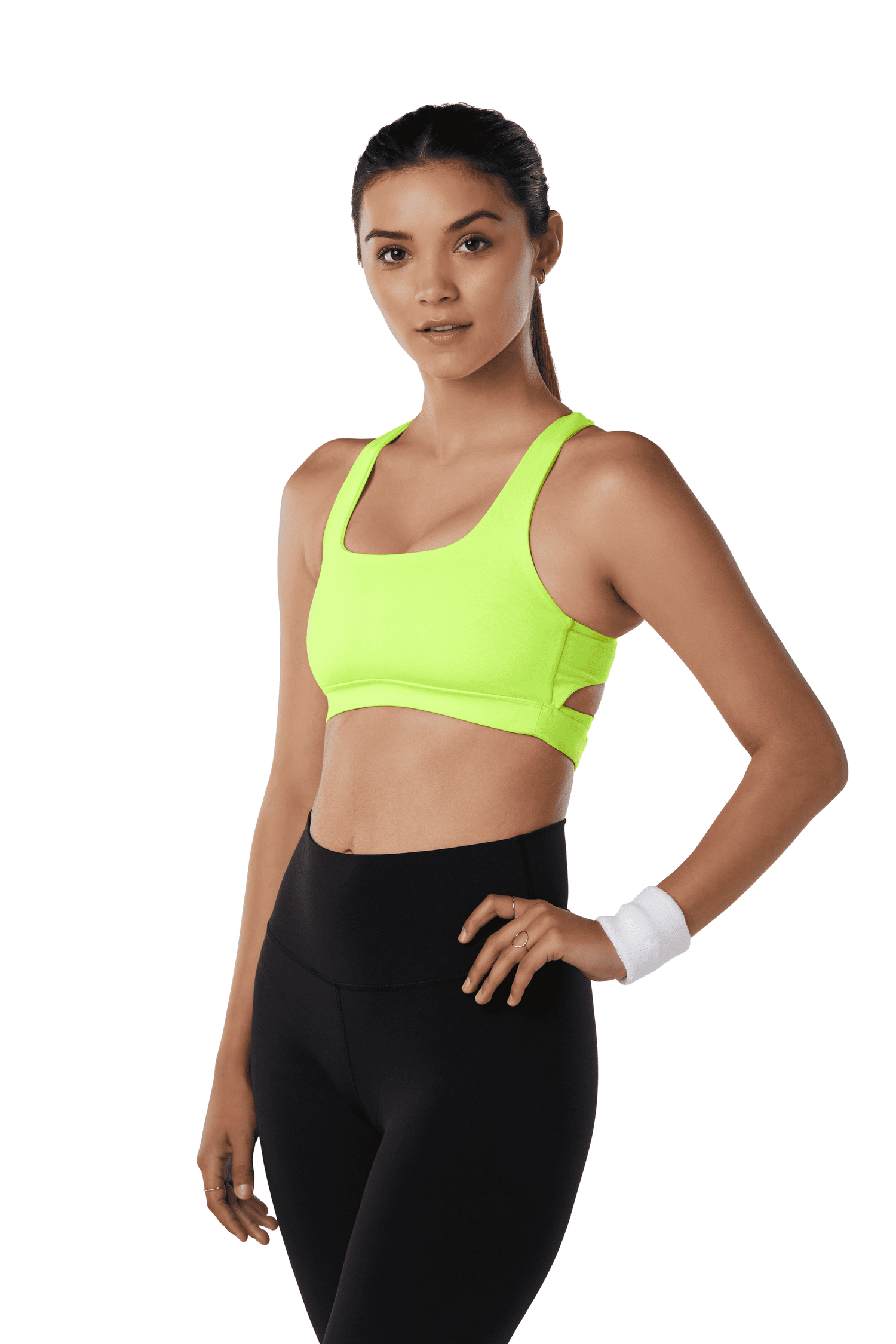The Advantage Sports Bra - Yellow