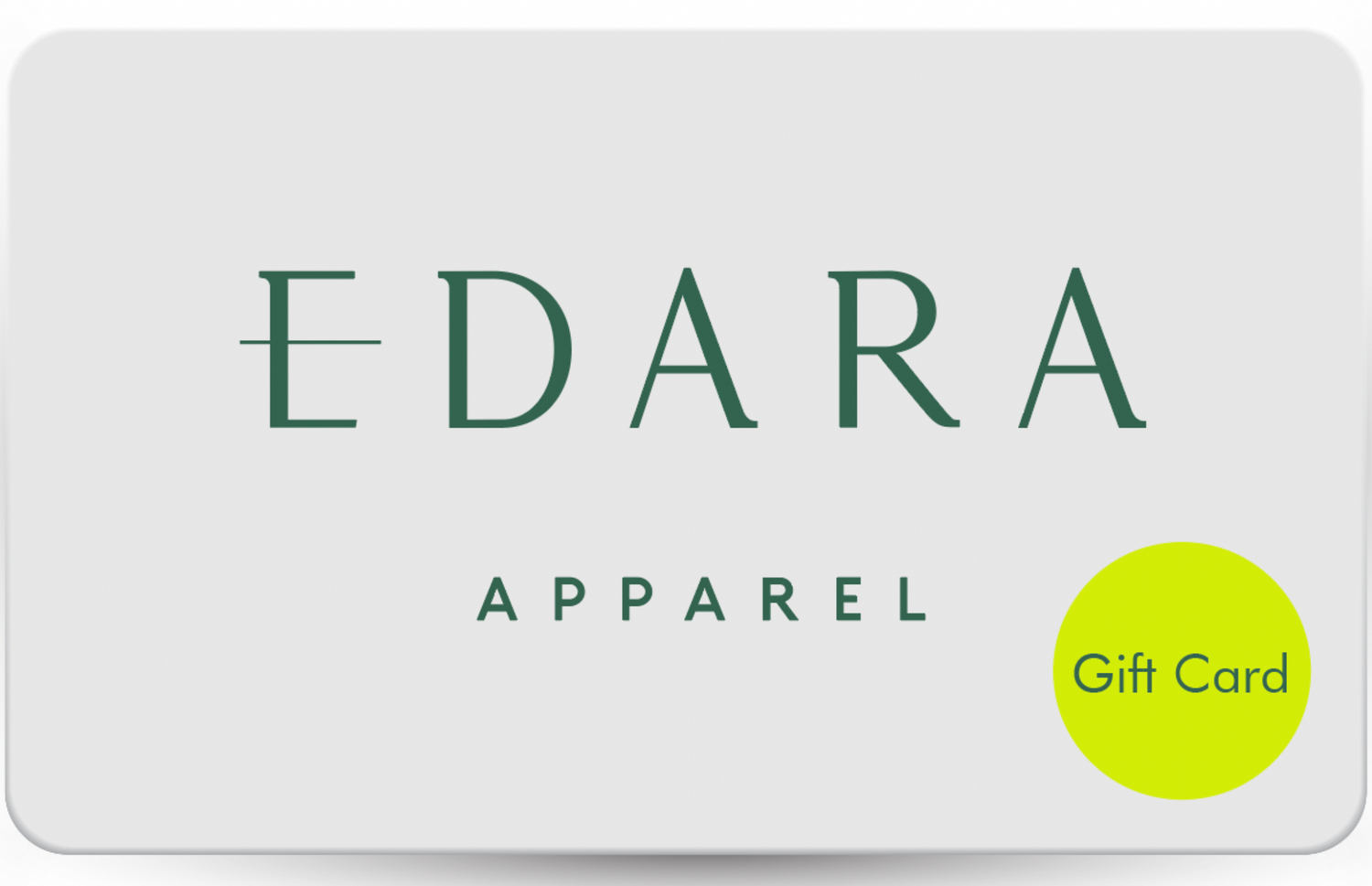 Edara Apparel Gift Cards